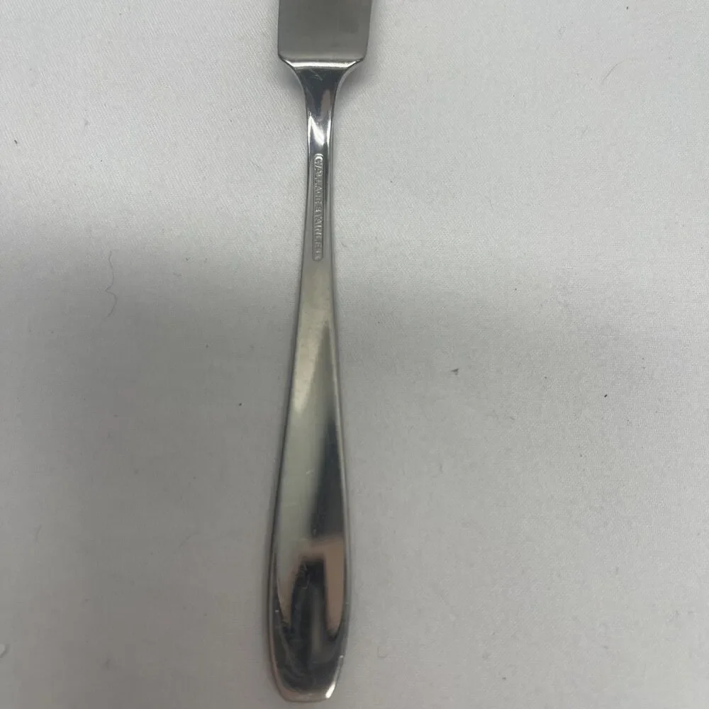 Wallace North Star Starburst MCM Stainless Flatware Butter Knife Spreader 7